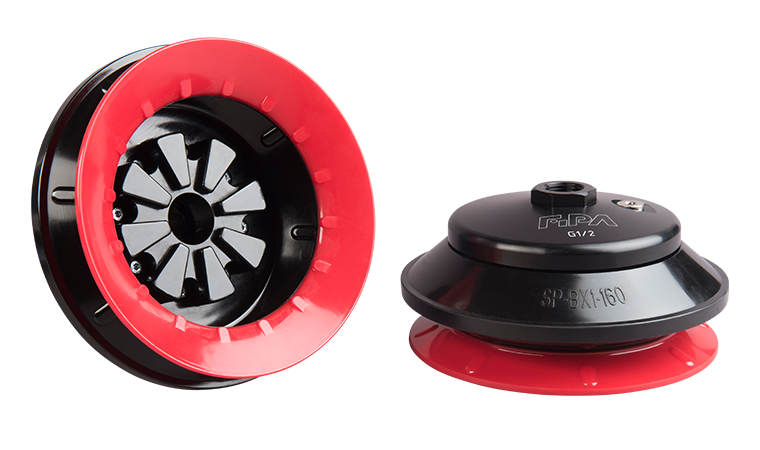 Bellows vacuum cups, Varioflex® 1.5. folds Series SP-BX1