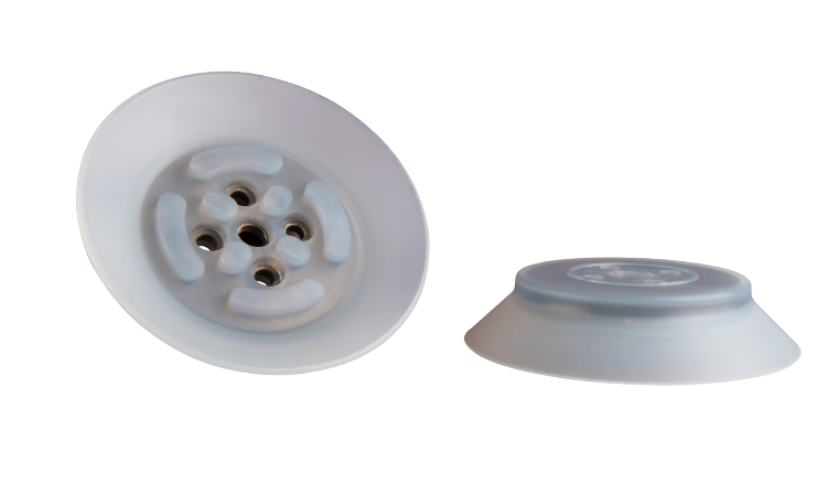 Flat vacuum cups, universal Series SFU-A – Silicone (SI)