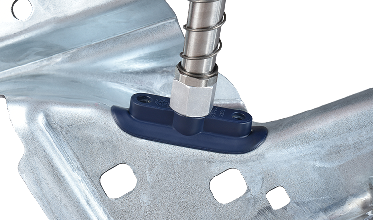 Oval flat vacuum cups for dynamic handling of oily and dry metal sheets Series SM-OB – NBR