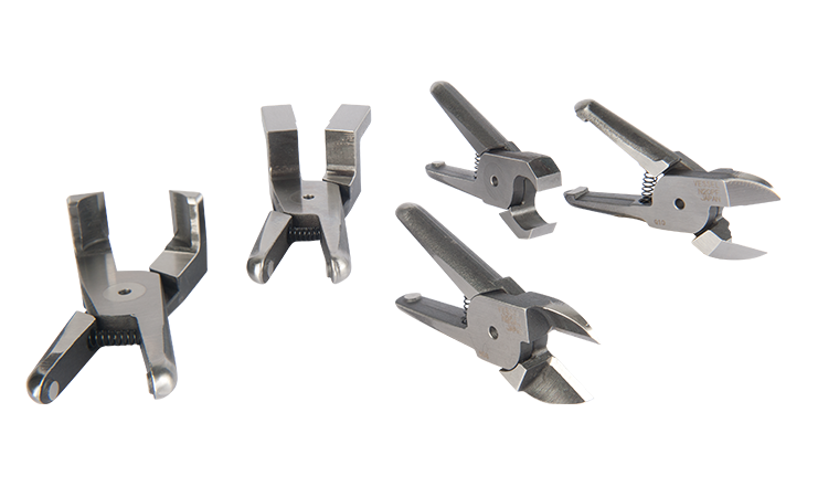 Air nippers - cutting inserts Air nippers - cutting inserts