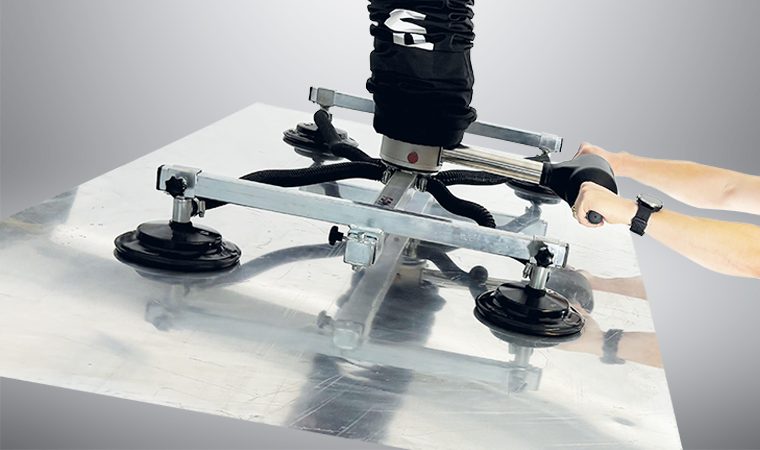 FIPALIFTmax - Vacuum tube lifter - sheet metal handling FIPALIFTmax - Vacuum tube lifter - ergonomic handling