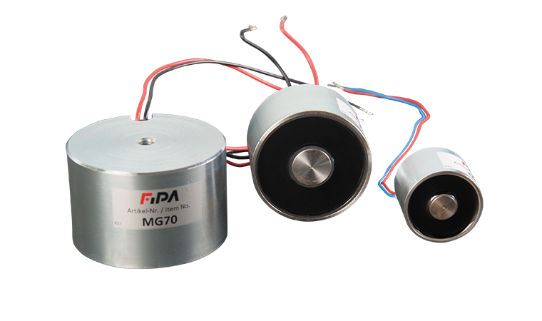 Magnetic grippers Magnetic grippers