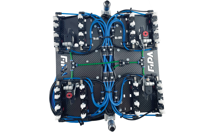 Plate-based removal gripper with customized 3D printed Plate-based removal gripper with customized 3D printed
