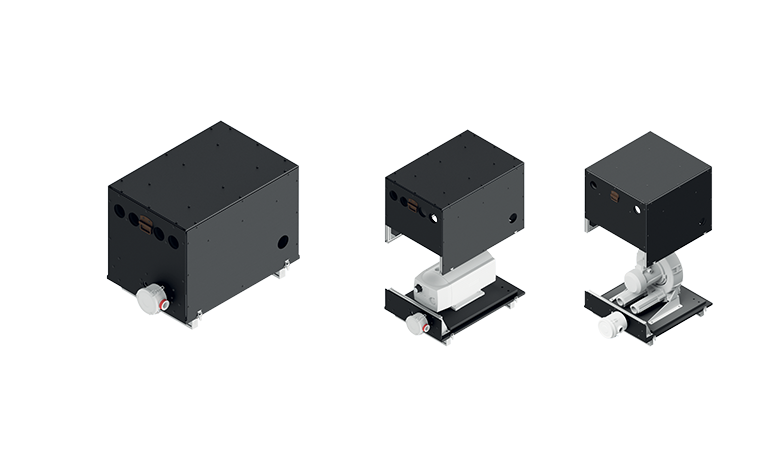 Silencing-Box – reduces the noise level