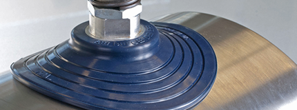 Sheet metal industry flat vacuum cups SM-F