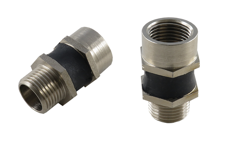 Joint holder with rubber joint Joint holder with rubber joint