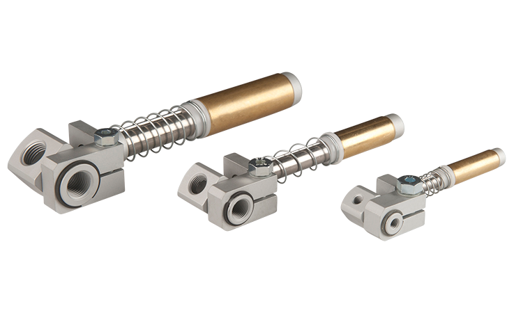 Gripper arms – Spring compensated suction fingers Gripper arms – Spring compensated suction fingers