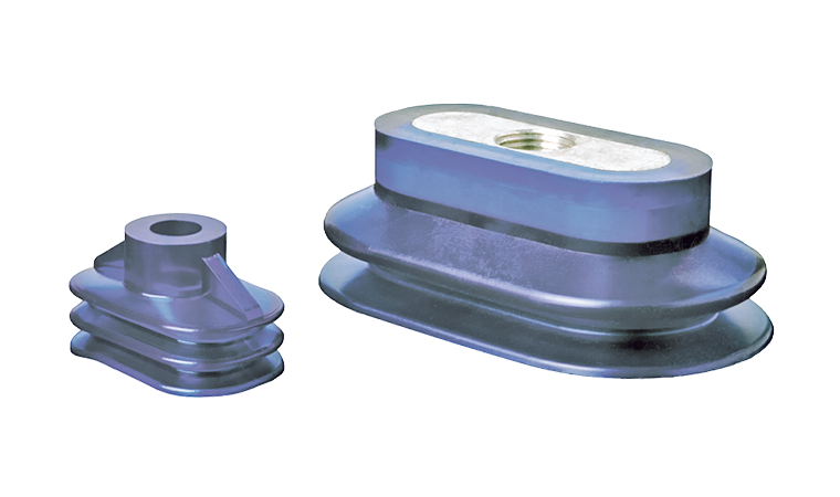Oval vacuum cups made of Vinyl Series – Handling of packaging
