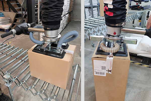 Vacuum tube lifter FIPALIFTmax - Suction plates