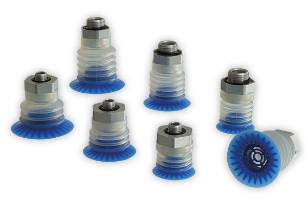 FIPA bellows vacuum cups 3.5 and 5.5 folds – packaging industry