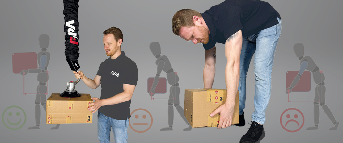 From Manual handling to smart lifting with vacuum tube lifter