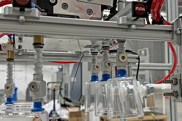 Gripper Solution for Handling Plastic Cups